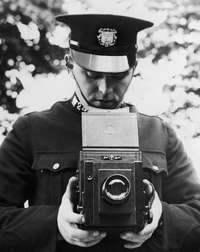 Police crime photographer